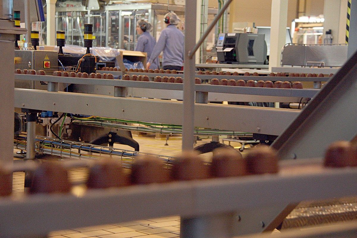 Imatge de la fàbrica de càpsules de cafè que la multinacional Nestlé té a Girona 