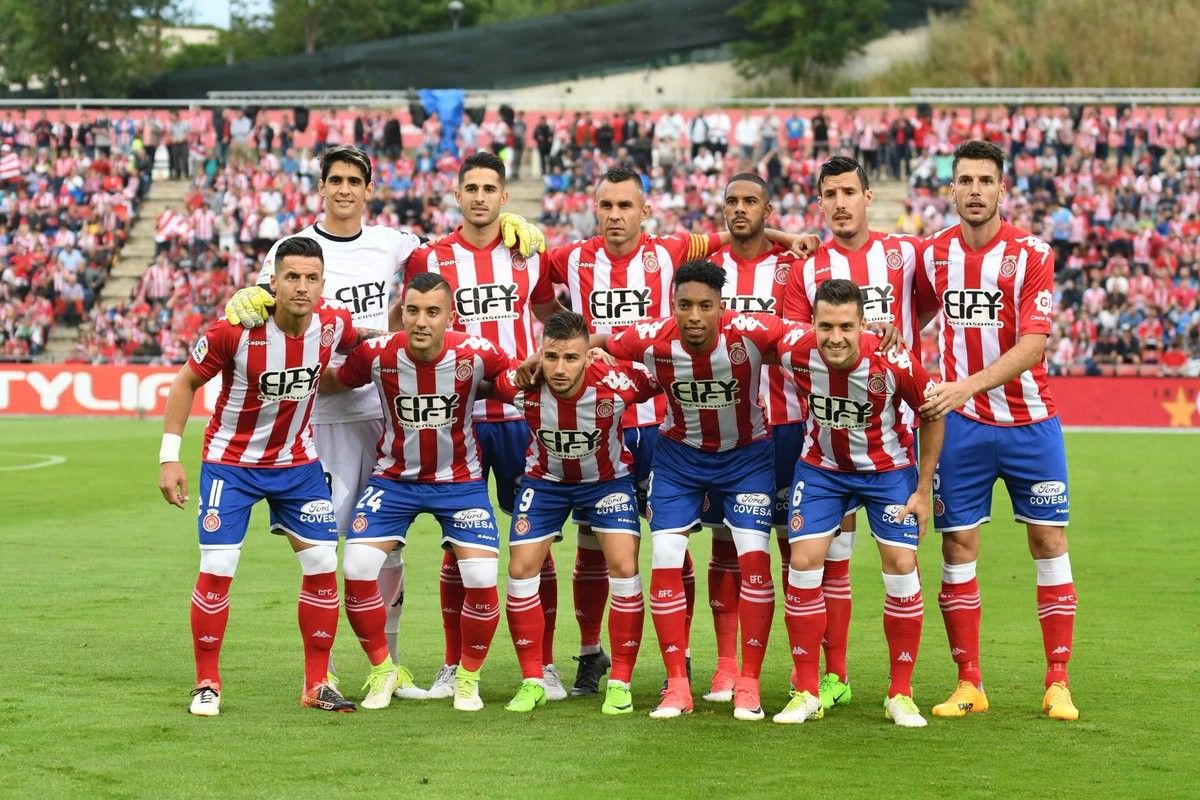 L'onze del Girona FC que ha aconseguit l'ascens