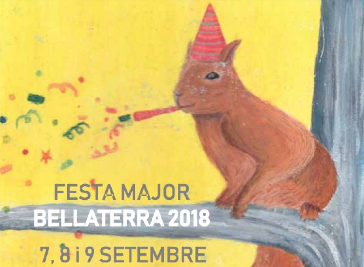 Cartell de la Festa Major de Bellaterra 2018