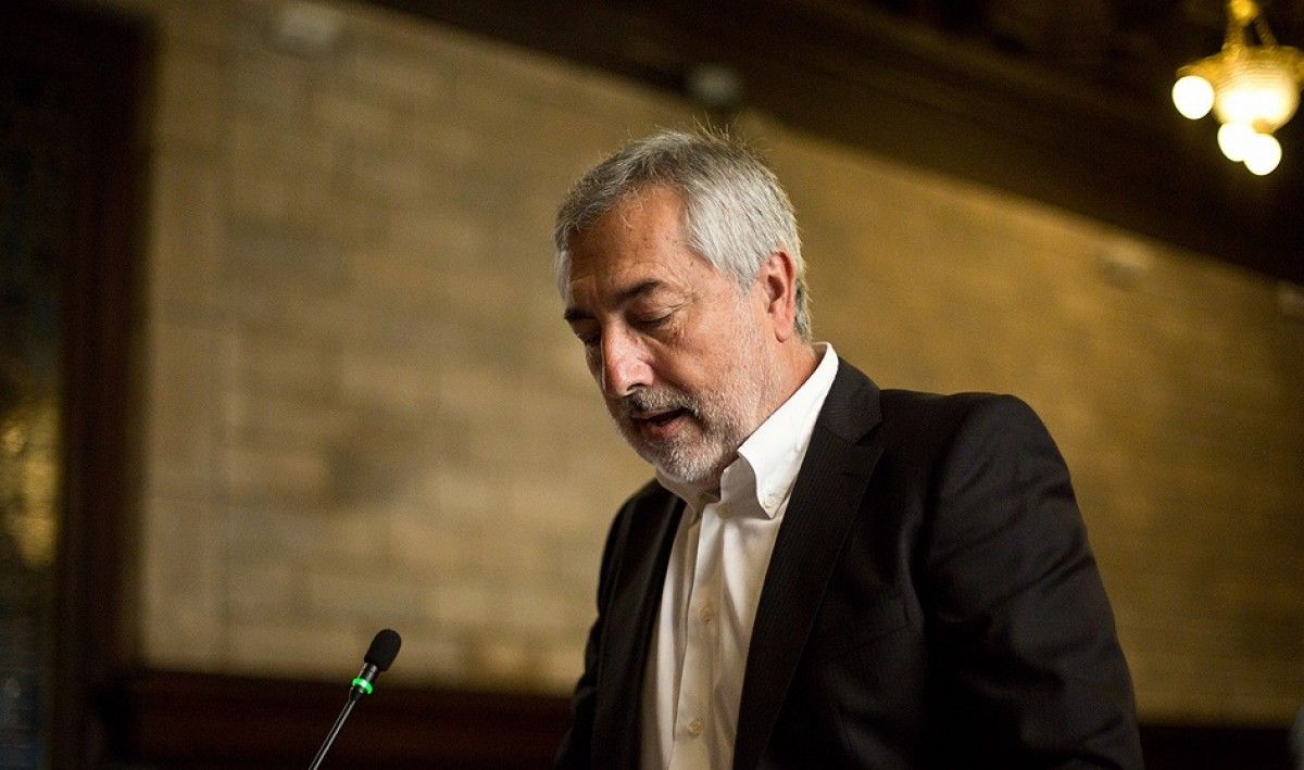 Cristóbal Sánchez és el regidor de CiU que s'ha absentat en les votacions clau del procés a l'Ajuntament de Girona.