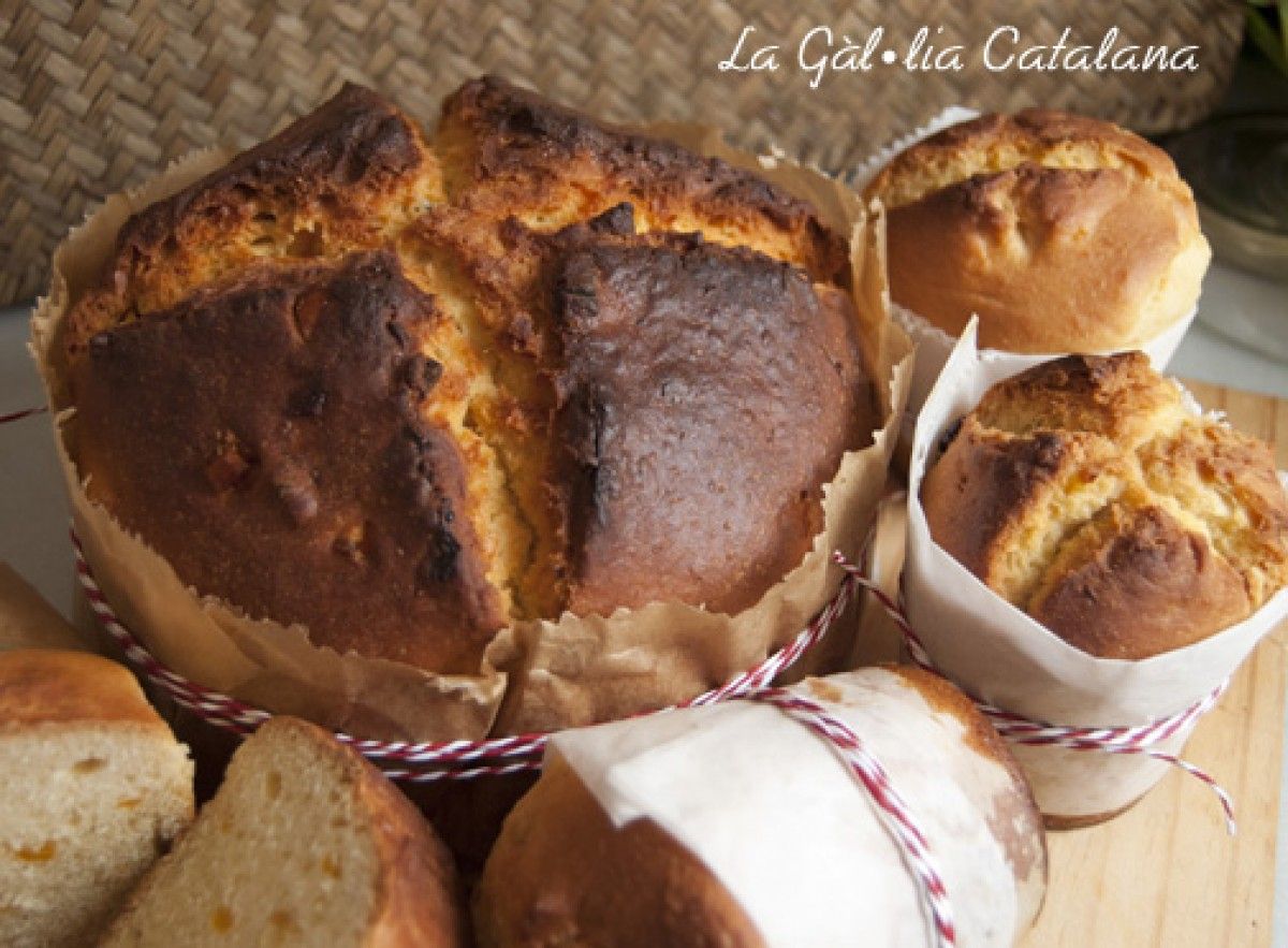 Un panettone en una imatge d'arxiu