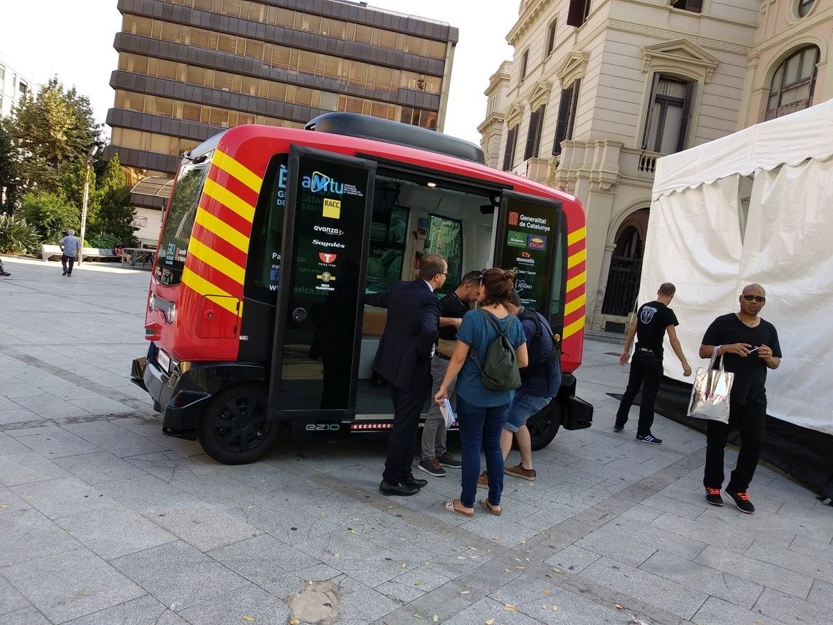 El bus autònom, a Sabadell