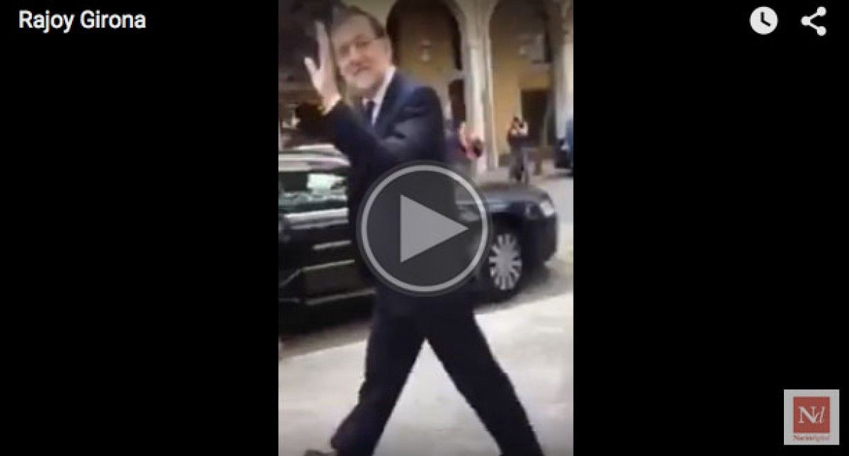 Vídeo: Rajoy a Girona