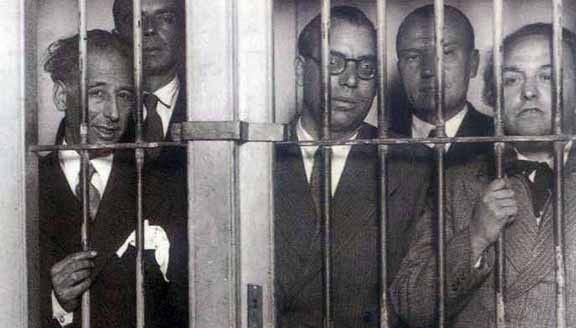 Lluís Companys, empresonat pels Fets d'Octubre del 1934