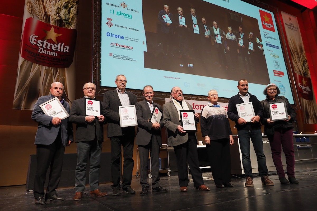 Ahir, com a colofó d'aquesta edició del Fòrum Gastronòmic Girona, es van lliurar els Premis Josep Mercader.
