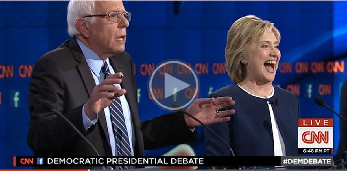 Vídeo complet del debat demòcrata a la CNN