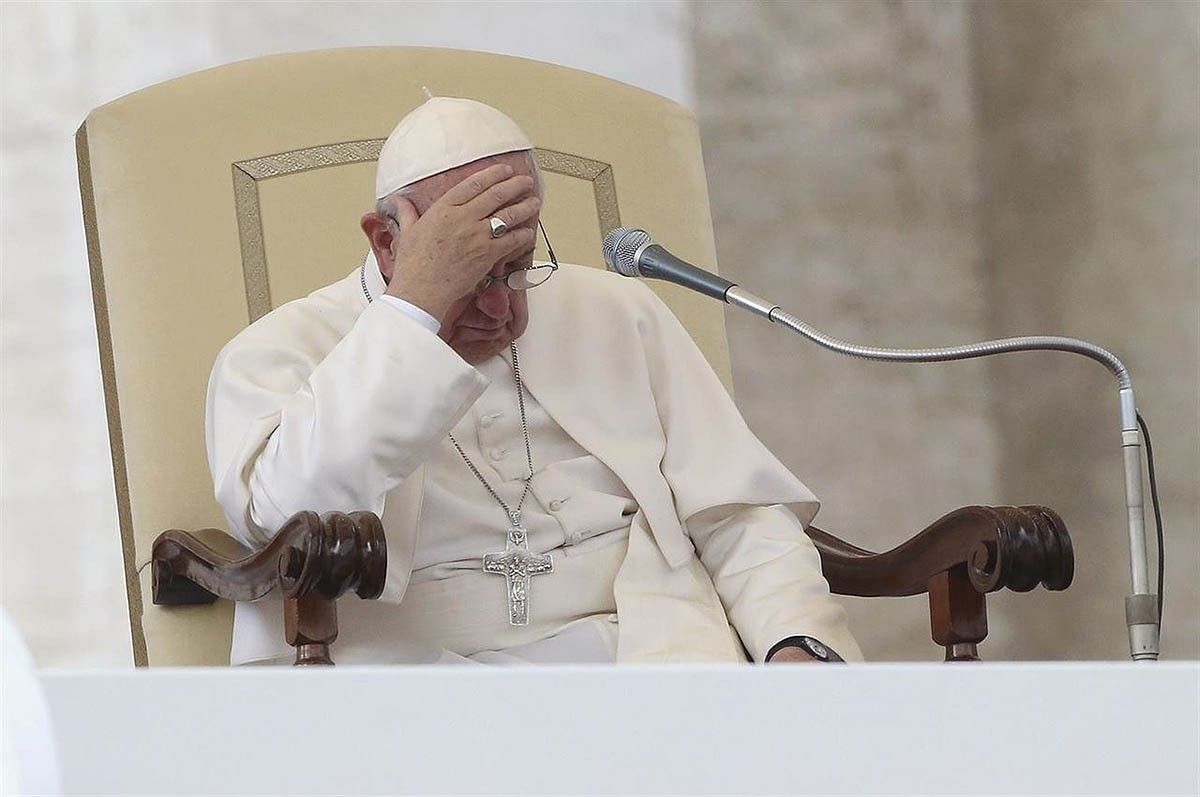 El Papa Francesc, aquest dimecres a Roma