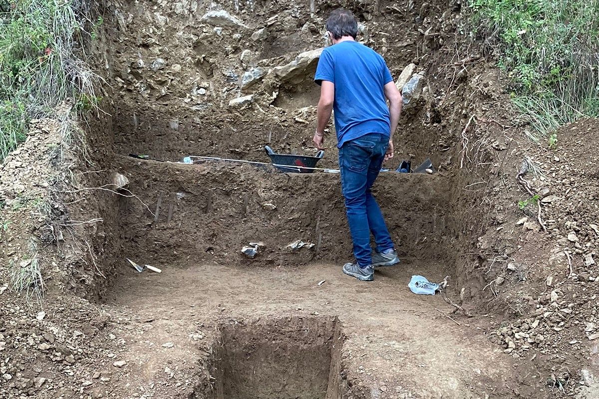 Les noves excavacions de Sota Palou de Campdevànol