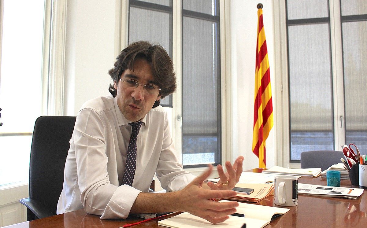Pep Martorell, dirigent de Demòcrates de Catalunya i secretari de Recerca