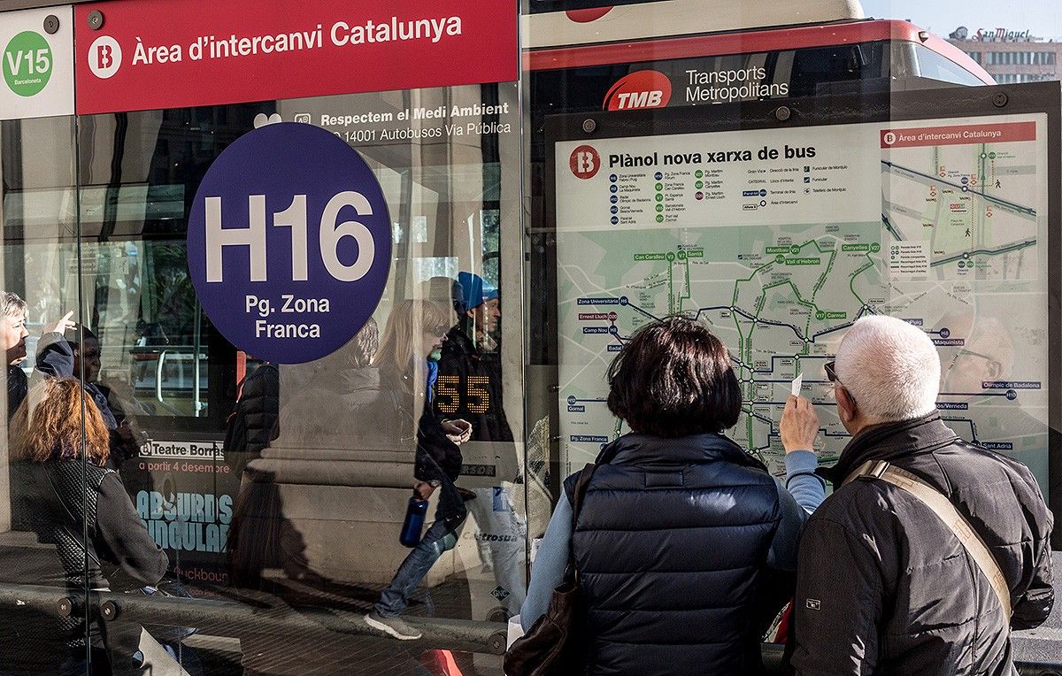 Barcelona continua implementant la xarxa ortogonal