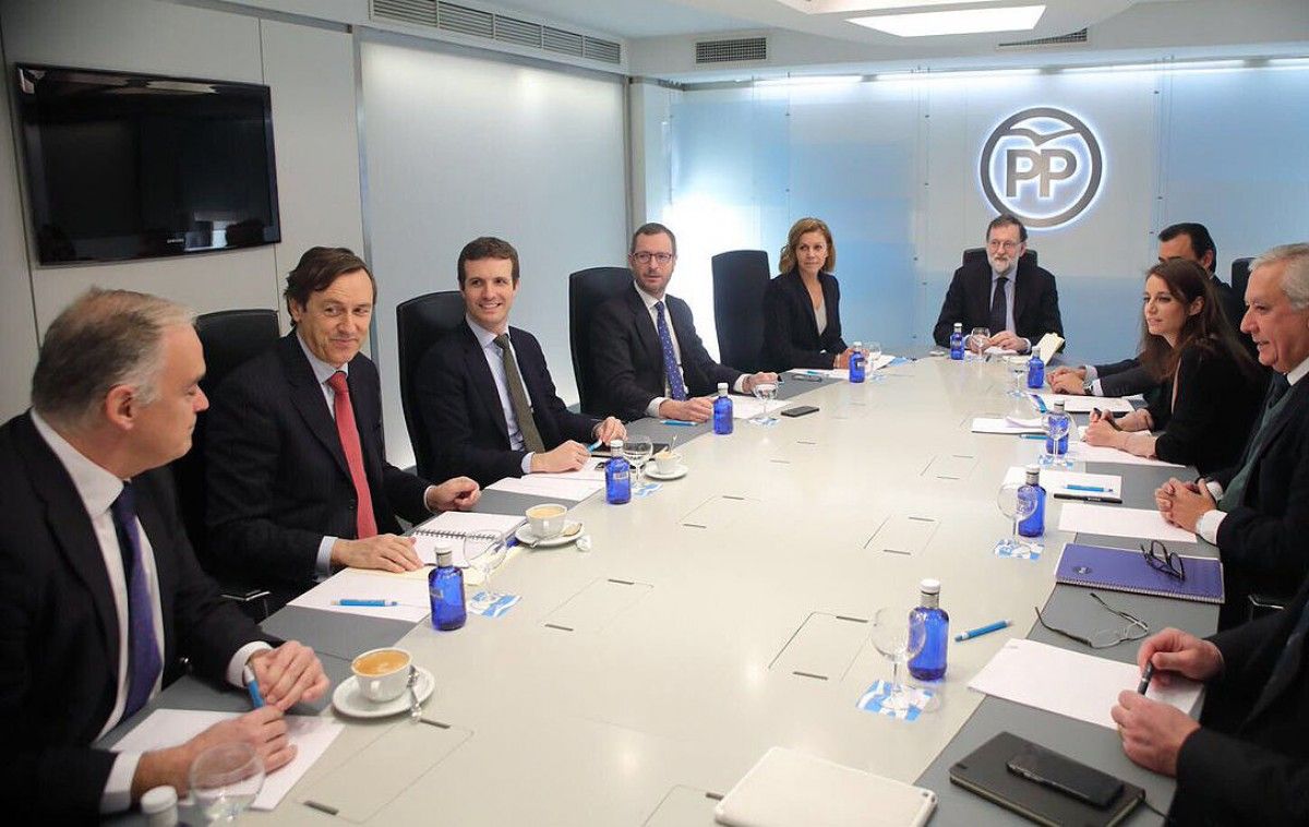 El comitè de direcció del PP reunit aquest dilluns a Génova