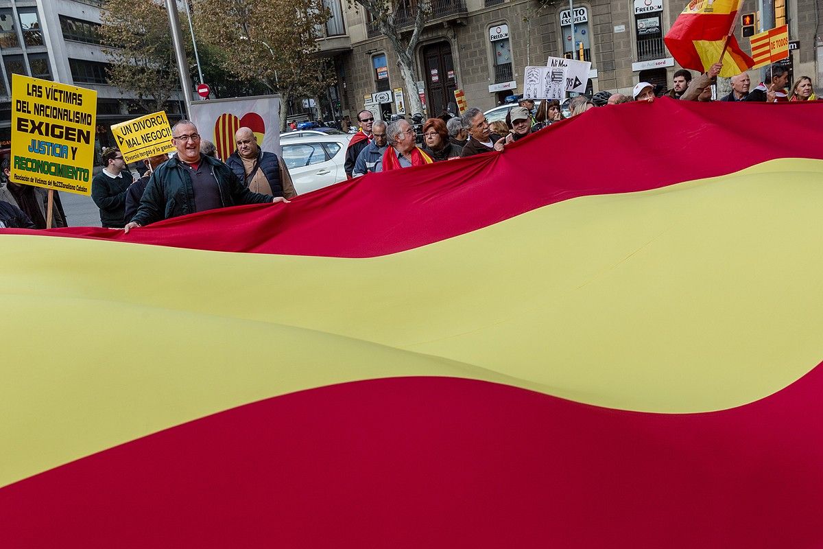 Manifestació espanyolista del 6-D
