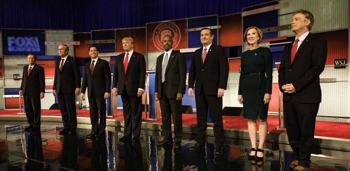Els precandidats republicans, en el darrer debat