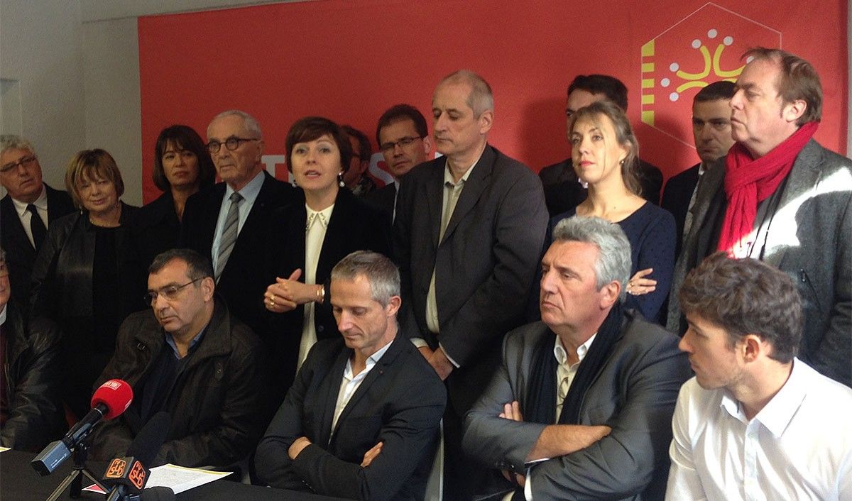 Carole Delga, candidata del PSF i favorita de guanyar a la regió que inclou la Catalunya Nord
