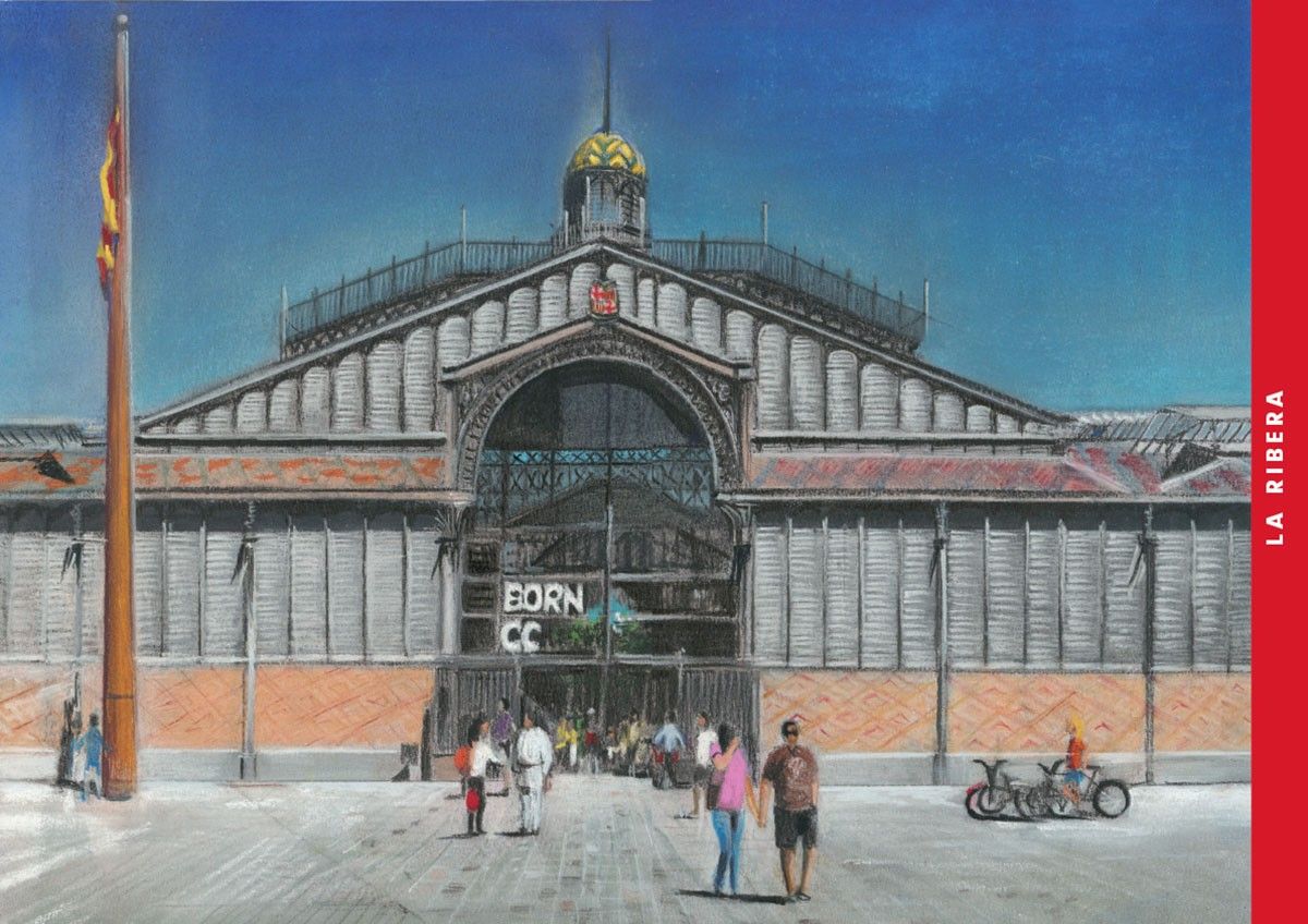L'entrada principal del Mercat del born, vista per Jordi Querol