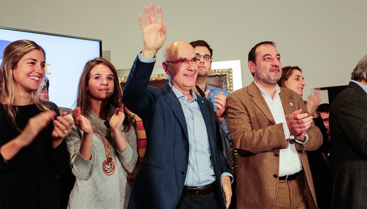 Duran i Lleida, a la nit electoral del 20-D