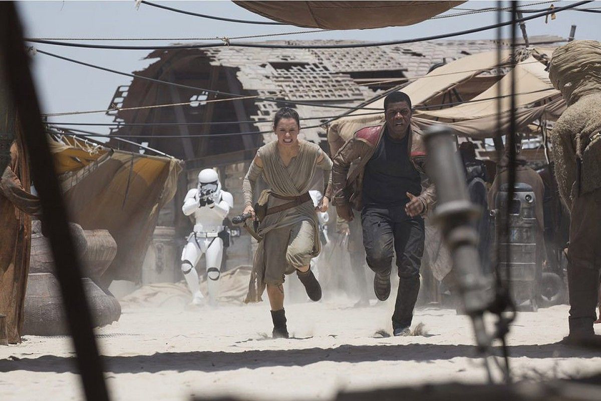 Rey i Finn, dos dels nous protagonistes de la nova «Star Wars»
