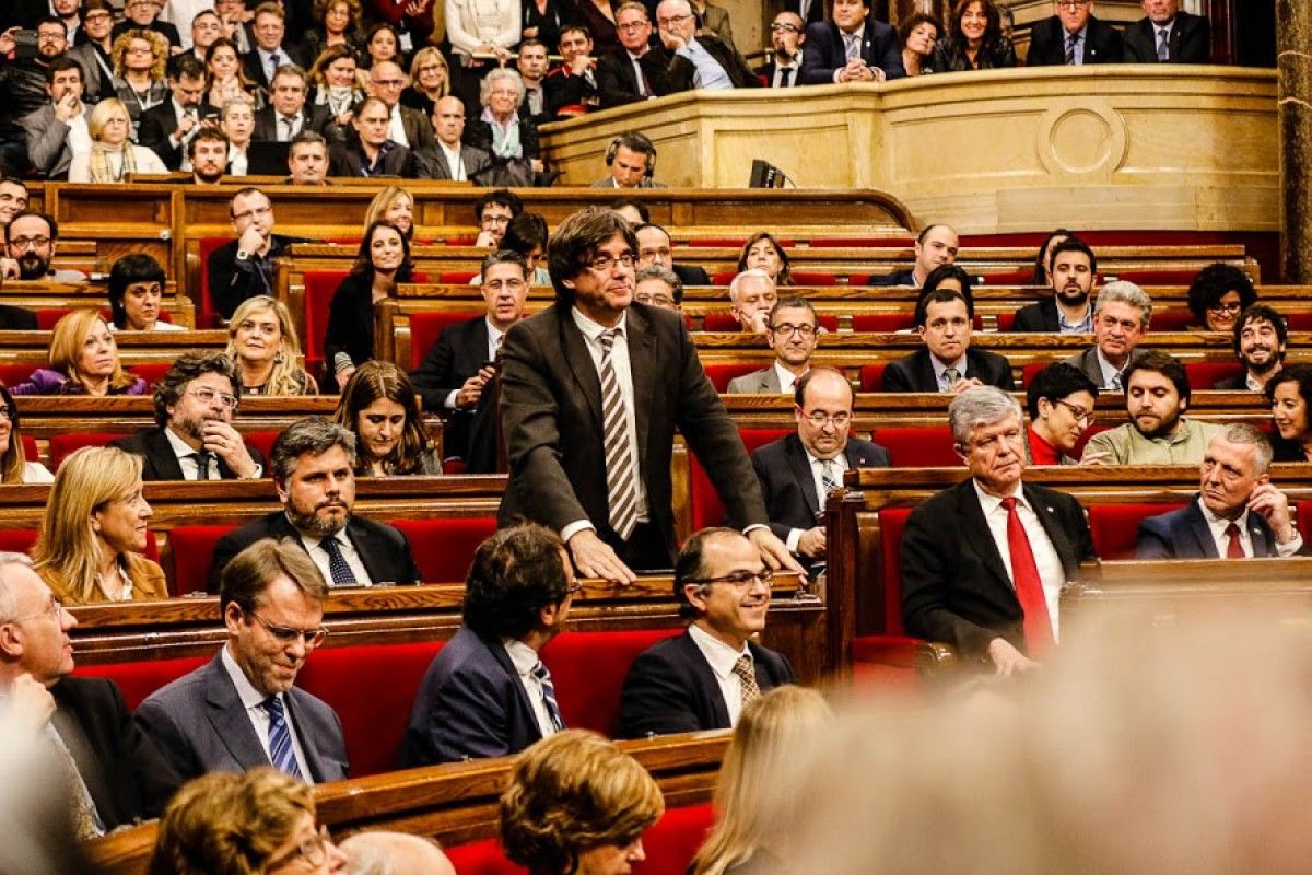Carles Puigdemont, d'alcalde i diputat, a president de la Generalitat