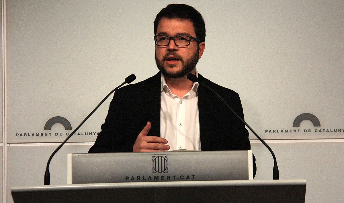 Pere Aragonès, diputat de Junts pel Sí