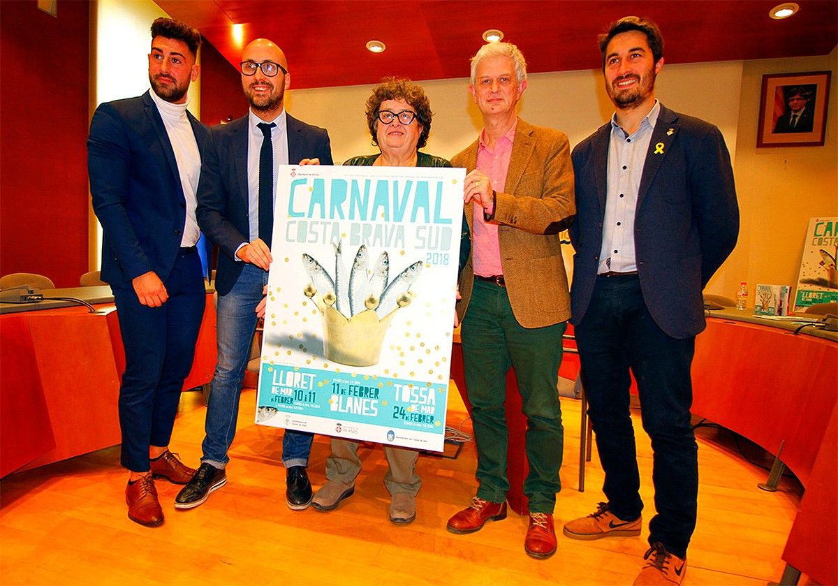 Presentació del Carnaval de la Costa Brava Sud