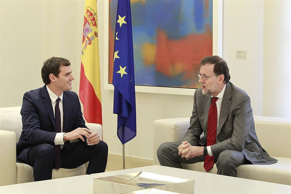 Albert Rivera i Mariano Rajoy