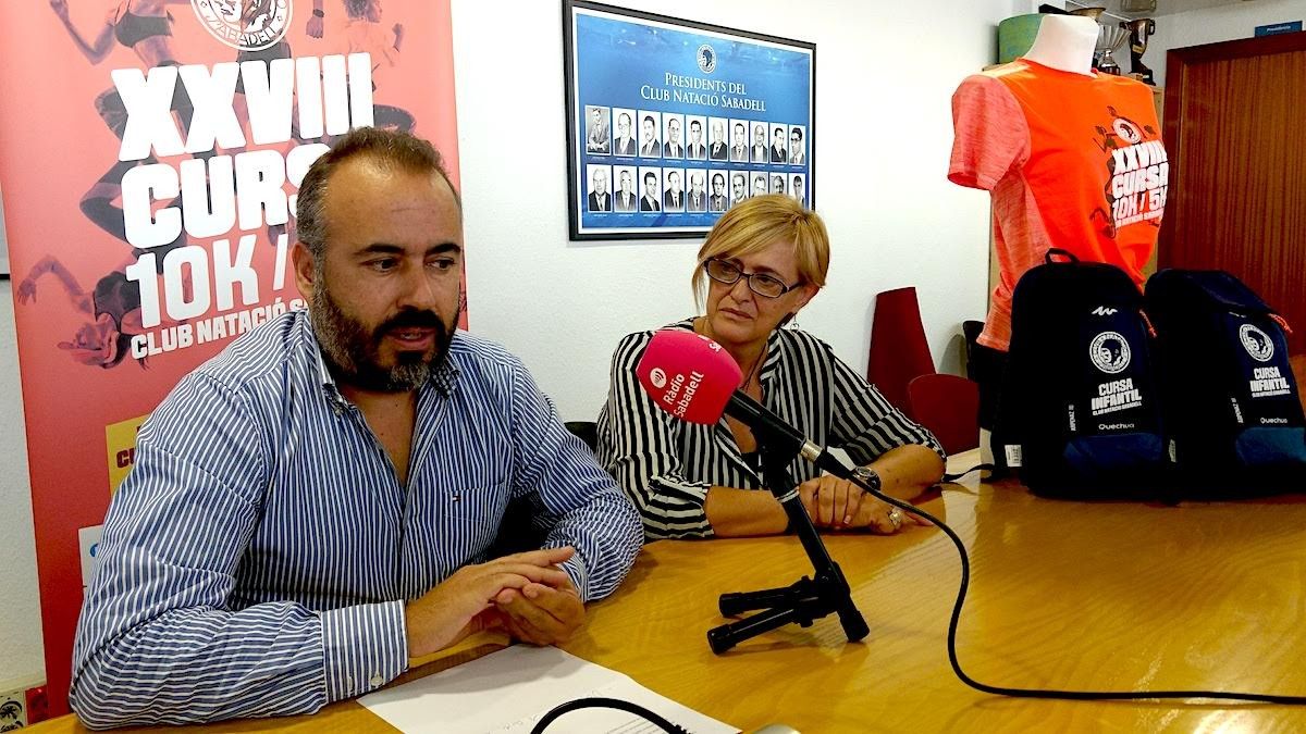 Raúl Garcia Barroso i Marisol Martínez, al Club Natació Sabadell