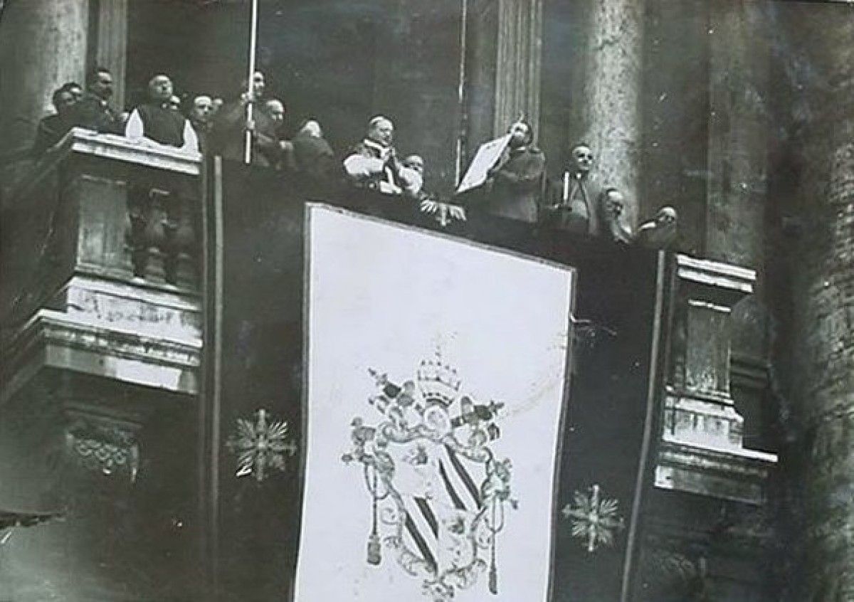 Pius XI després de ser elegit Papa el 1922.