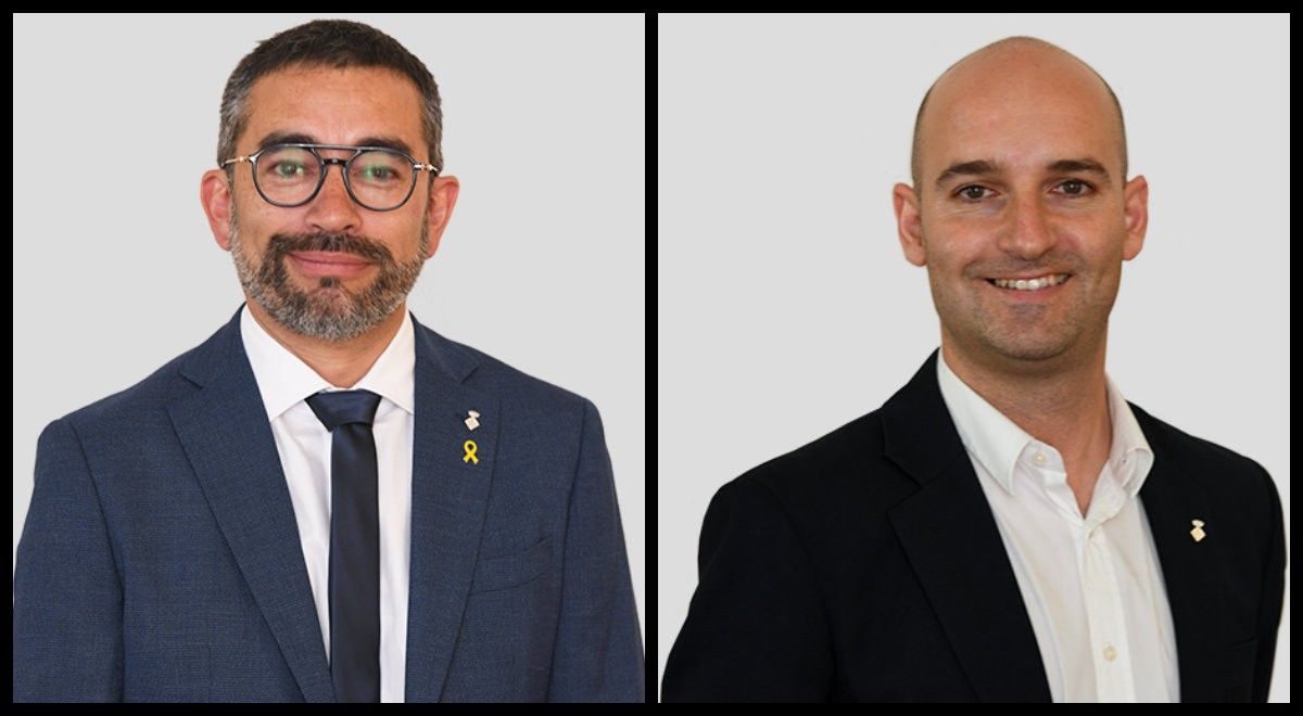 Gabriel Fernàndez i Adrián Hernández, nous diputats per ERC i Cs