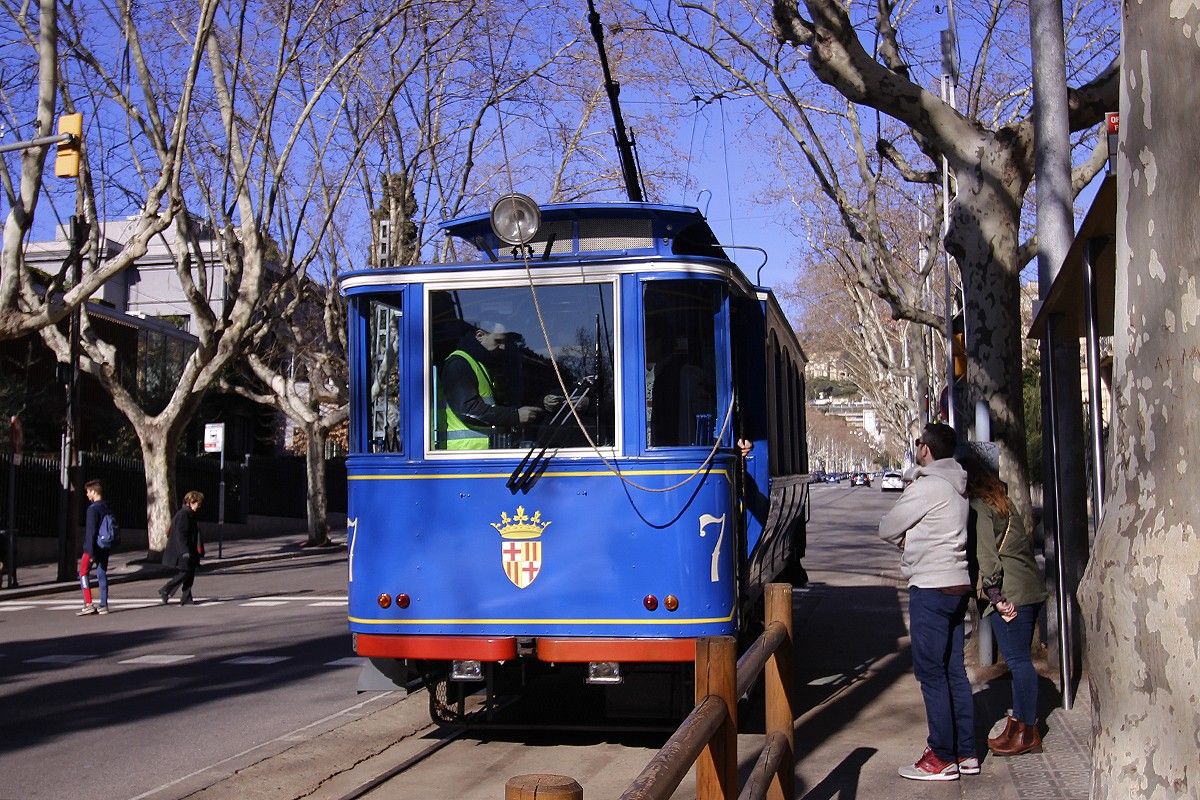 El Tramvia Blau de Barcelona