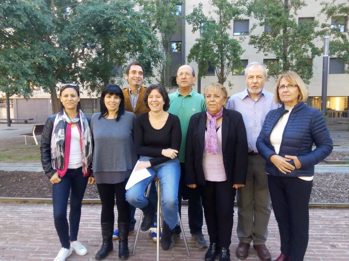 L'equip de Podem Sabadell, liderat per Marta Morell