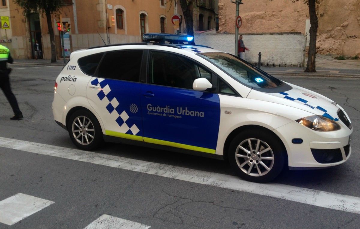 Un vehicle de la Guàrdia Urbana de Tarragona