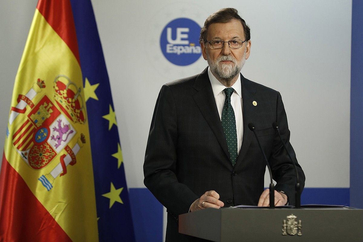 Mariano Rajoy, al Consell Europeu