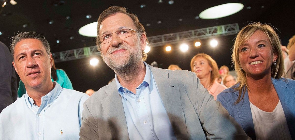 Mariano Rajoy, amb Xavier García Albiol, en una imatge d'arxiu