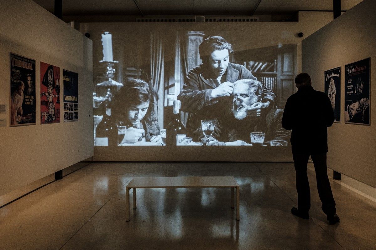 Exposició «Pere Portabella: cinema, art i política» a Can Framis.