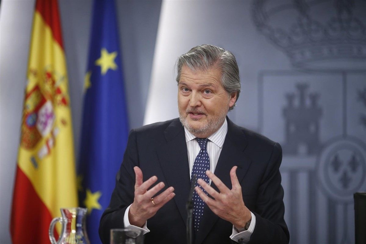 ñigo Méndez de Vigo, portaveu del govern espanyol.