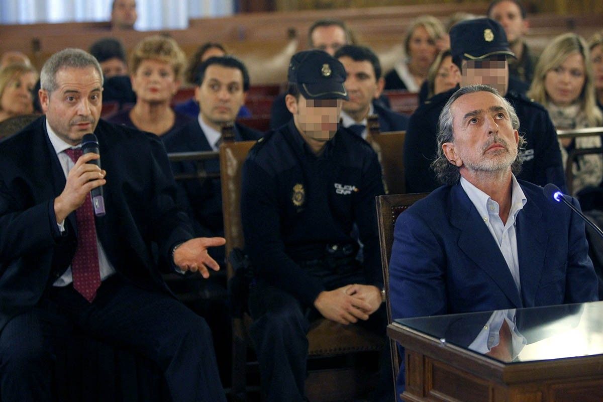 Francisco Correa, cap de la trama Gürtel, en un judici el 2011