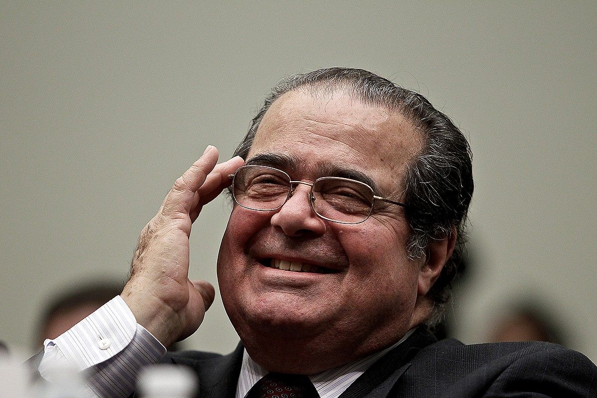 El jutge Antonin Scalia, en una imatge d'arxiu del 2010