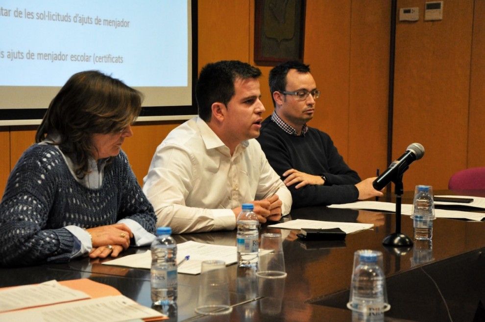 Joan Manso va presidir la primera trobada de la comissió comarcal d'ensenyament
