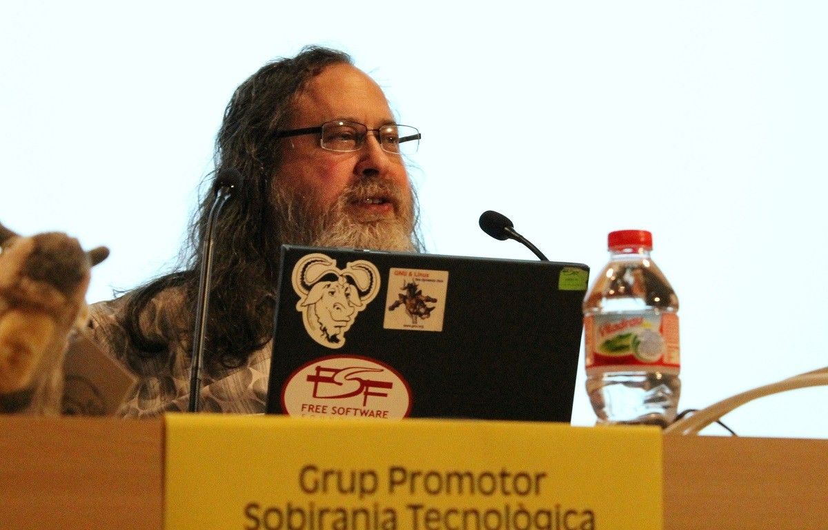 Richard Stallman al Congrés de Sobirania Tecnològica
