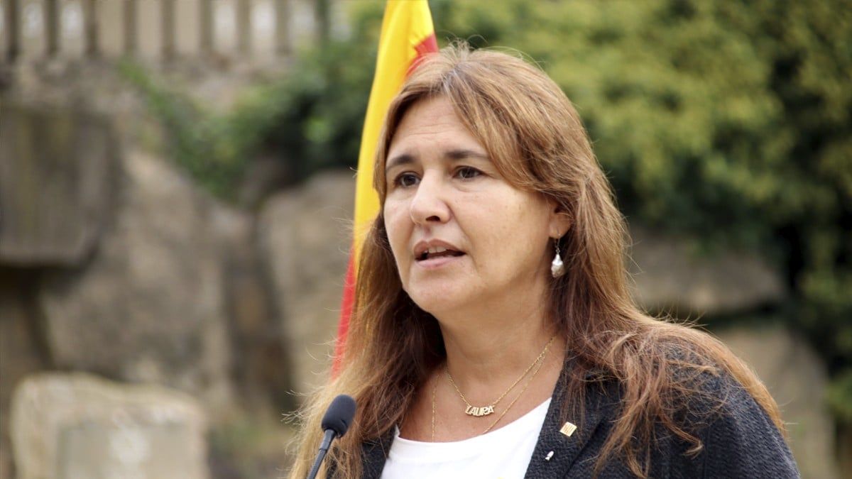 La presidenta de Junts, Laura Borràs, en una imatge d'arxiu