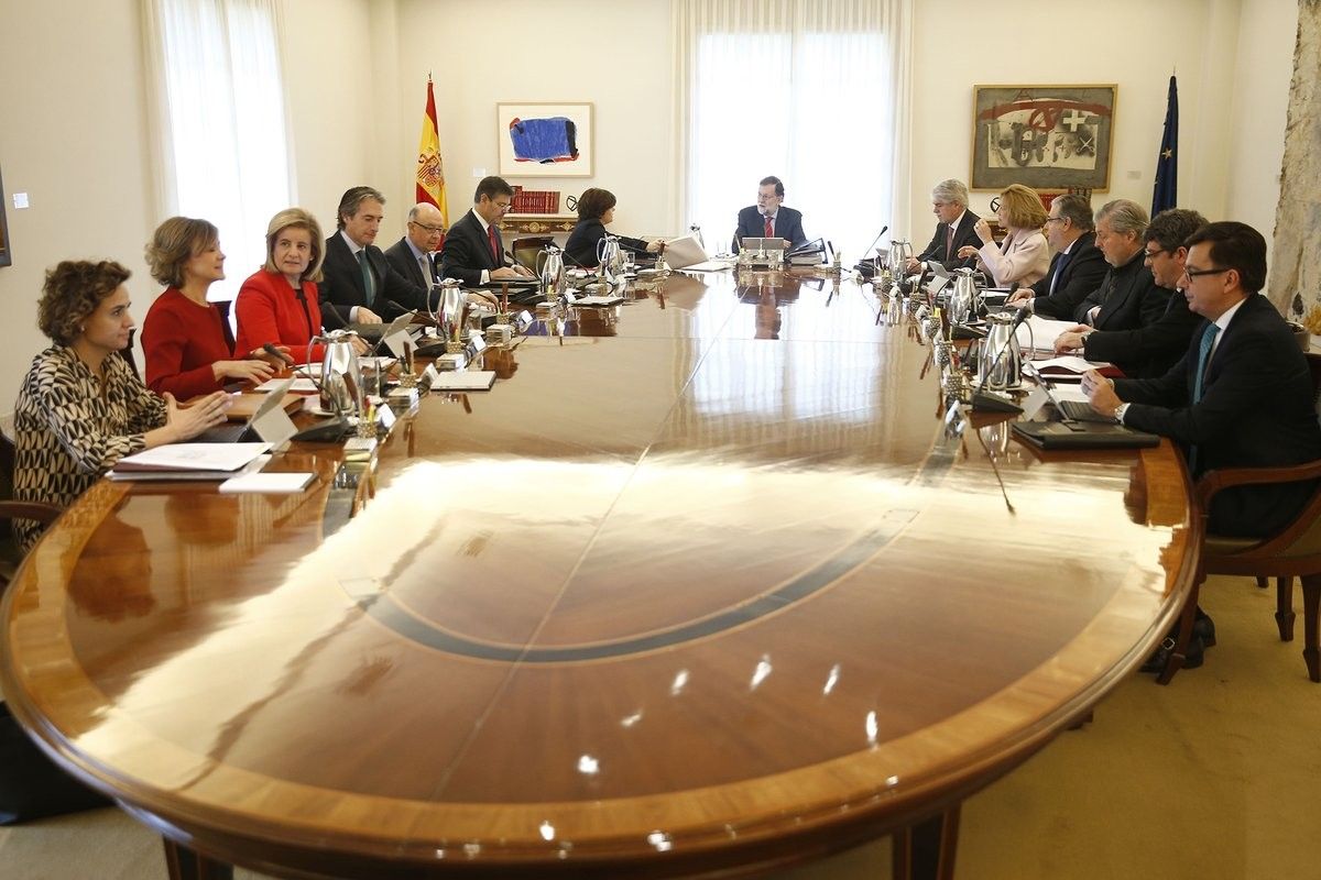 Reunió del consell de ministres, en una imatge d'arxiu