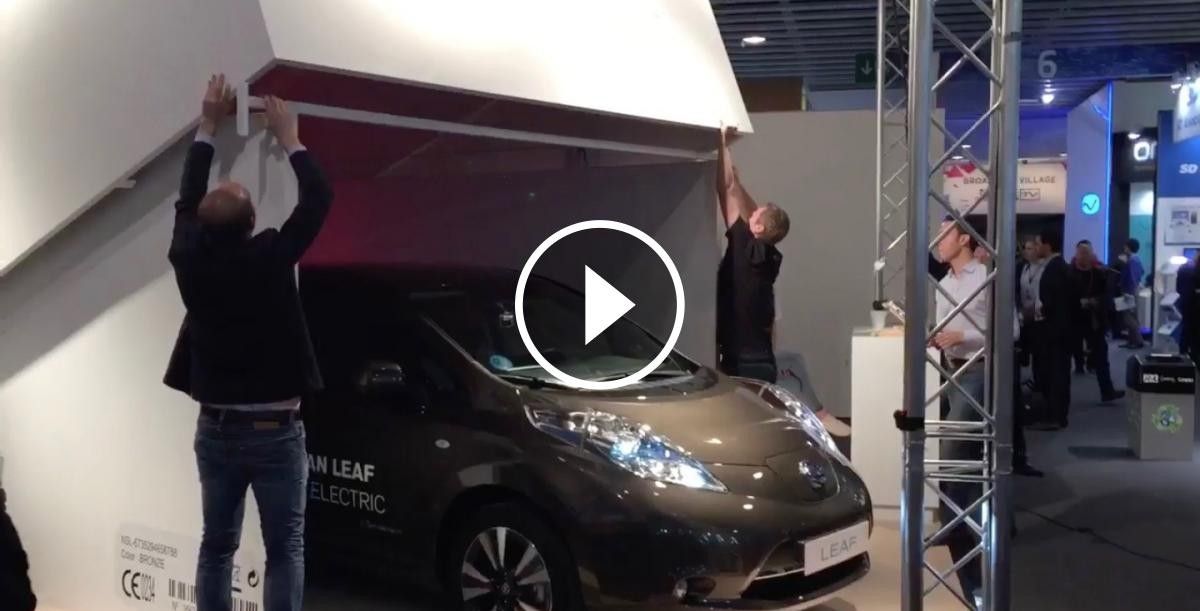 Presentació del nou Nissan Leaf al Mobile World Congress