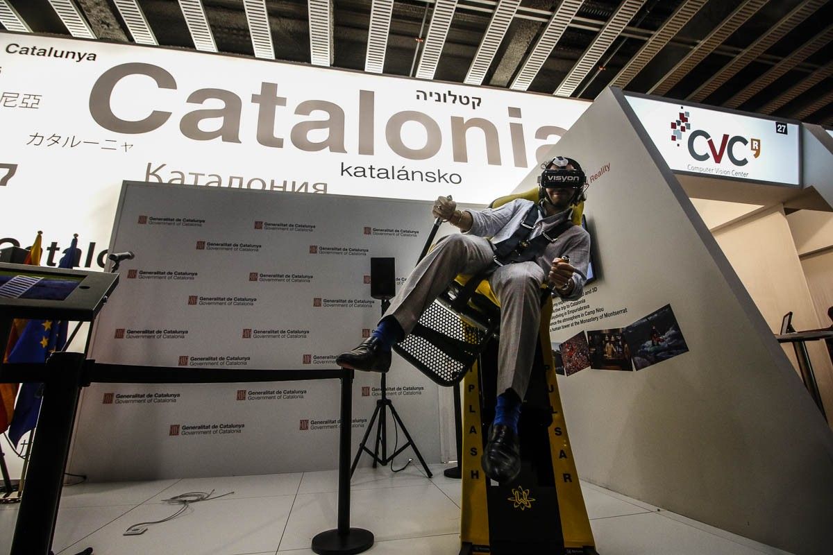 Realitat virtual al pavelló català