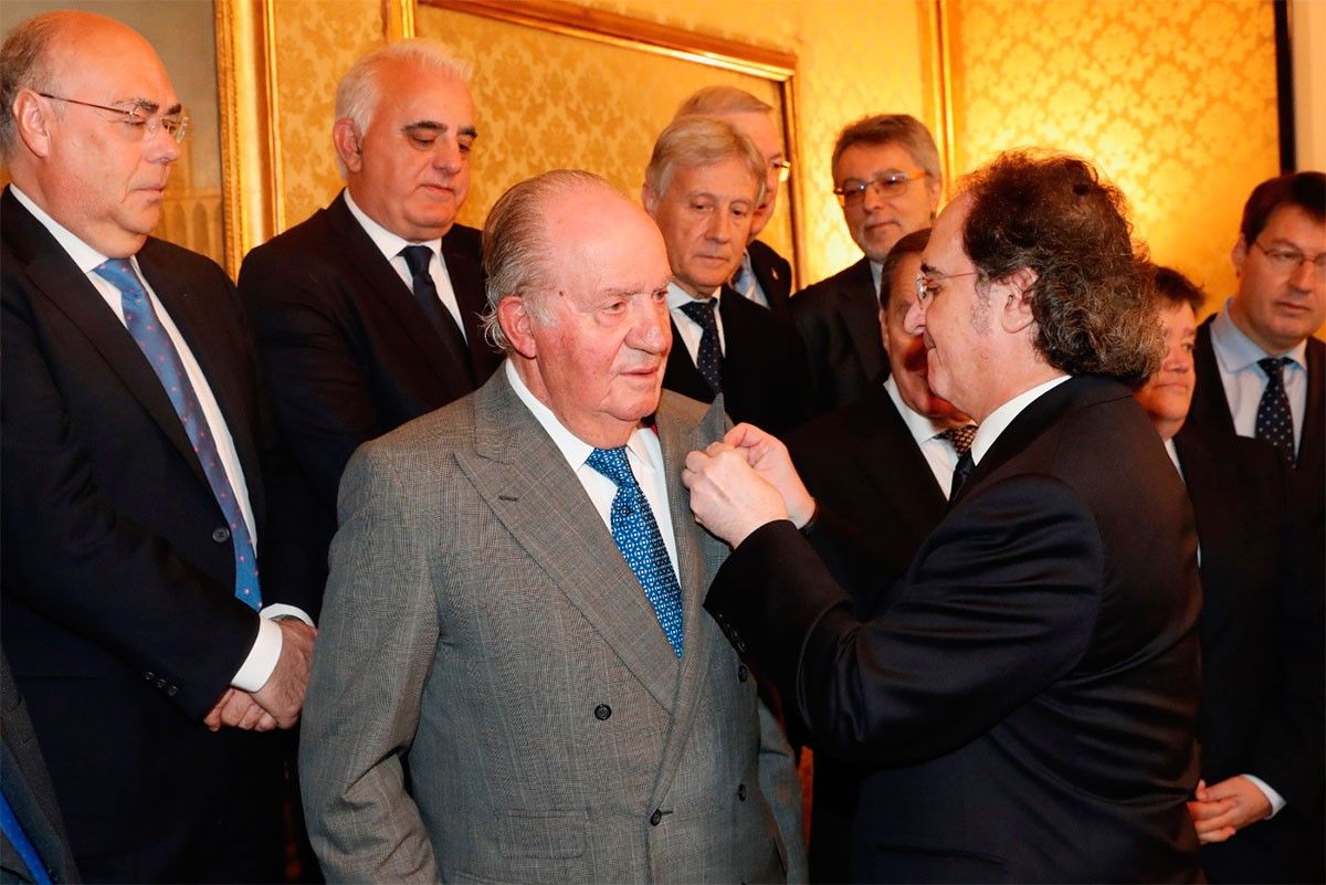 Joan Carles, en una imatge del març del 2019.