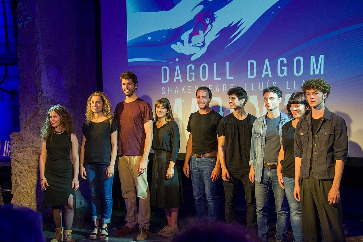 Els actors de «Maremar», el nou espectacle de Dagoll Dagom