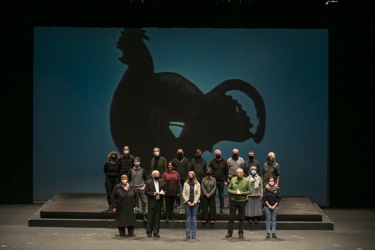 Pedra i Sang s'ha representat al Teatre-Auditori per la pandèmia. 