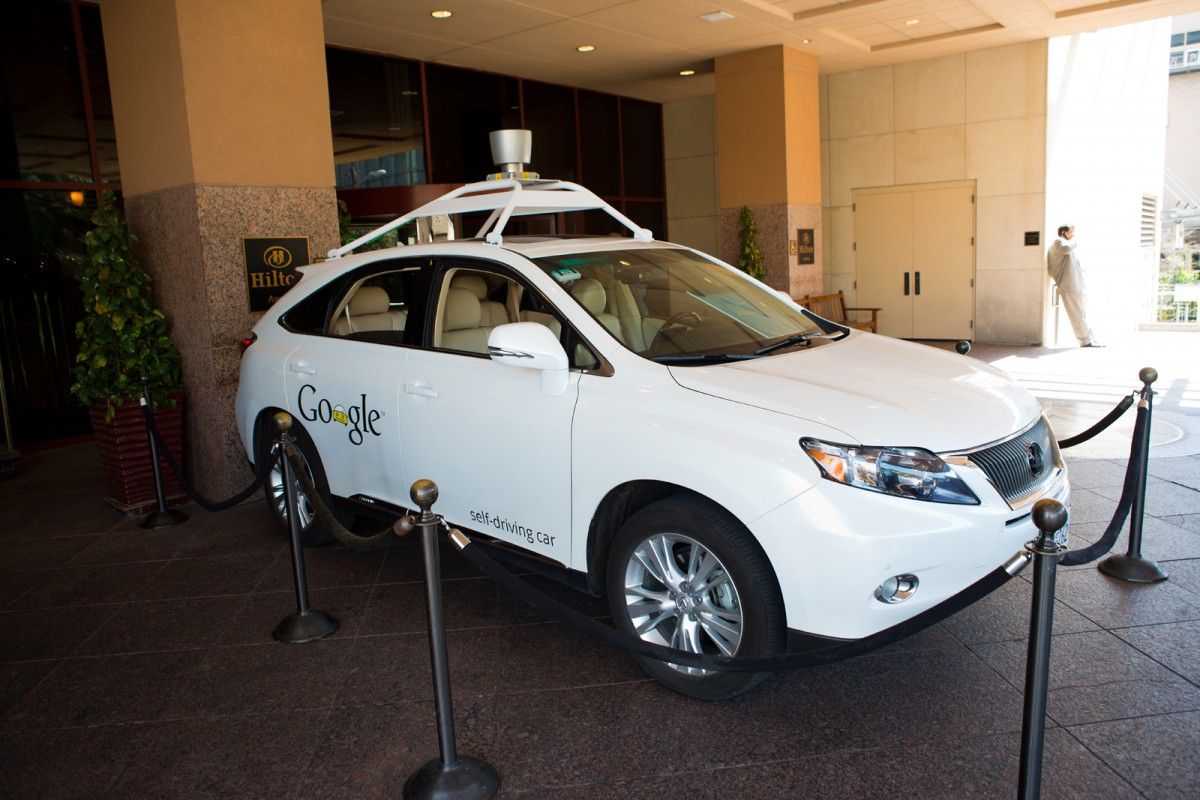 Un dels vehicles autònoms de Google del model que s'ha vist involucrat en l'incident