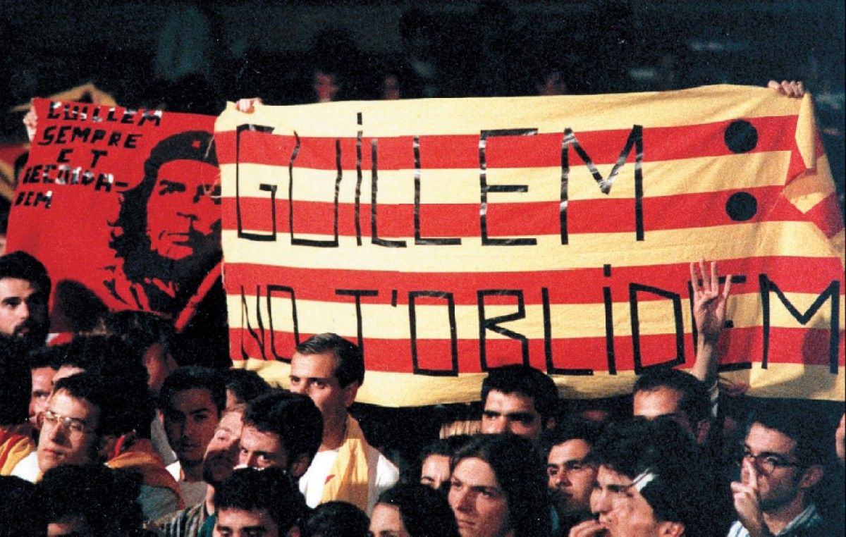 Les manifestacions i mobilitzacions juvenils d'esquerres i nacionalistes al País Valencià han estat marcades per la memòria d'Agulló