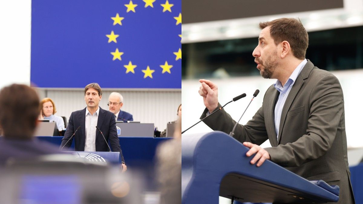 Solé (ERC) i Comín (Junts) han defensat l'amnistia al Parlament Europeu