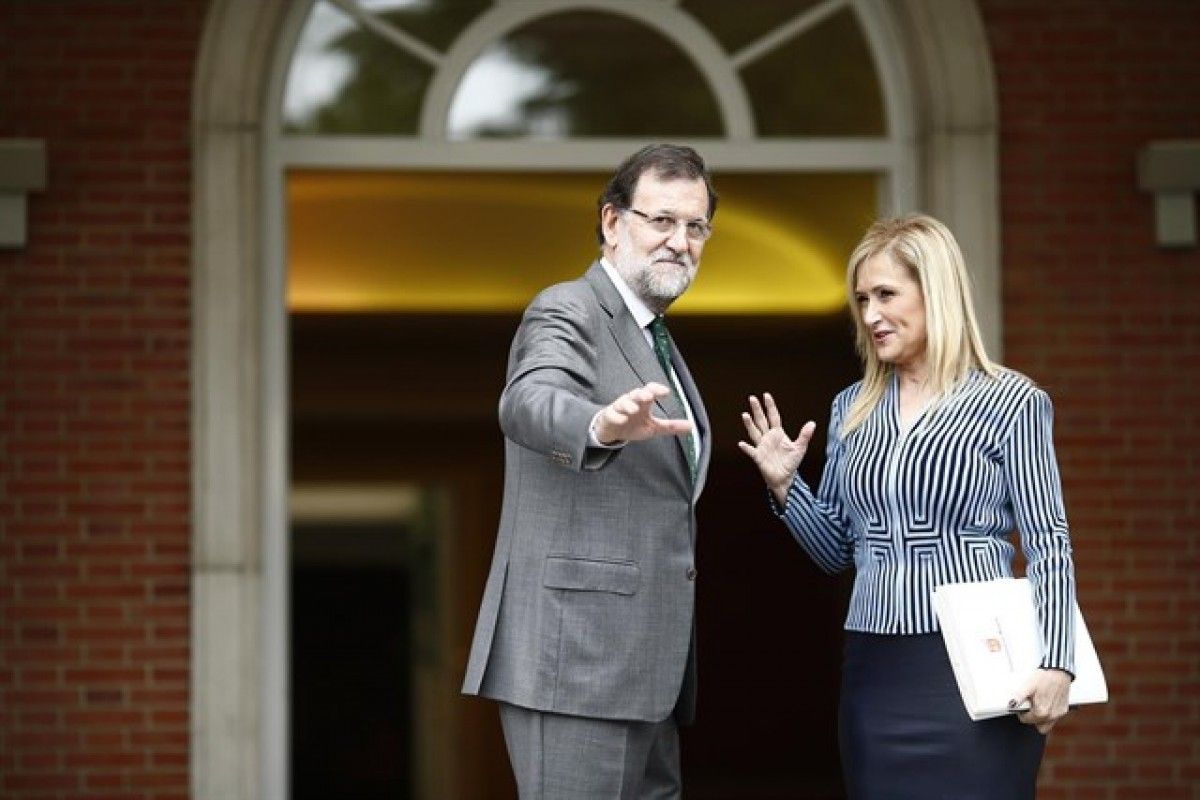 Rajoy amb Cifuentes, en una imatge d'arxiu